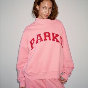 Parker Women's Pink Logo Sweatshirt